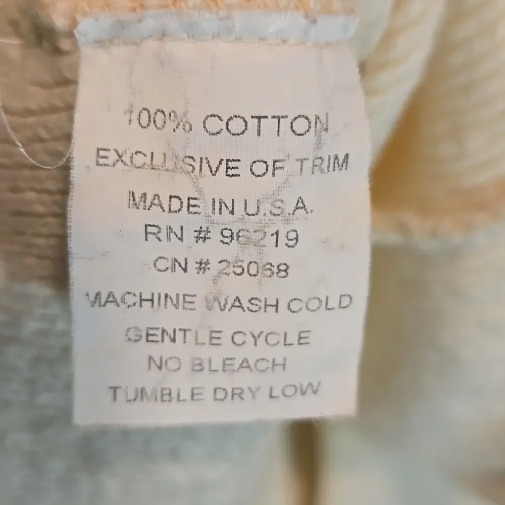 Willow cream button front cotton cardigan size S - Picture 5 of 8